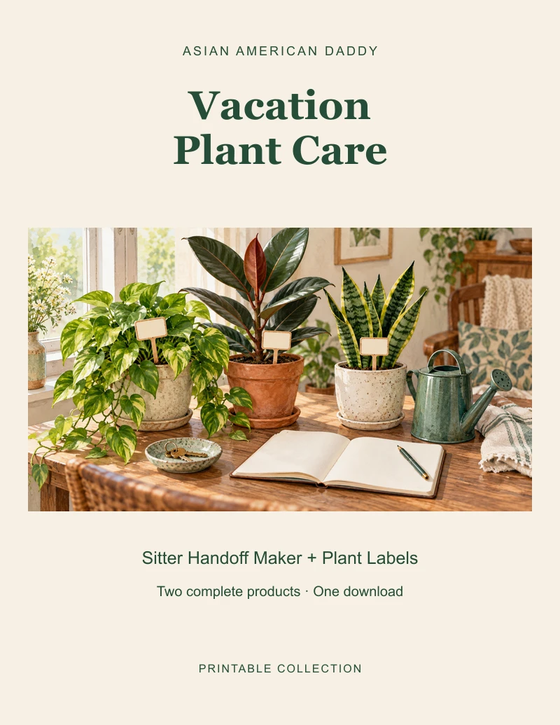 Vacation Plant Care cover