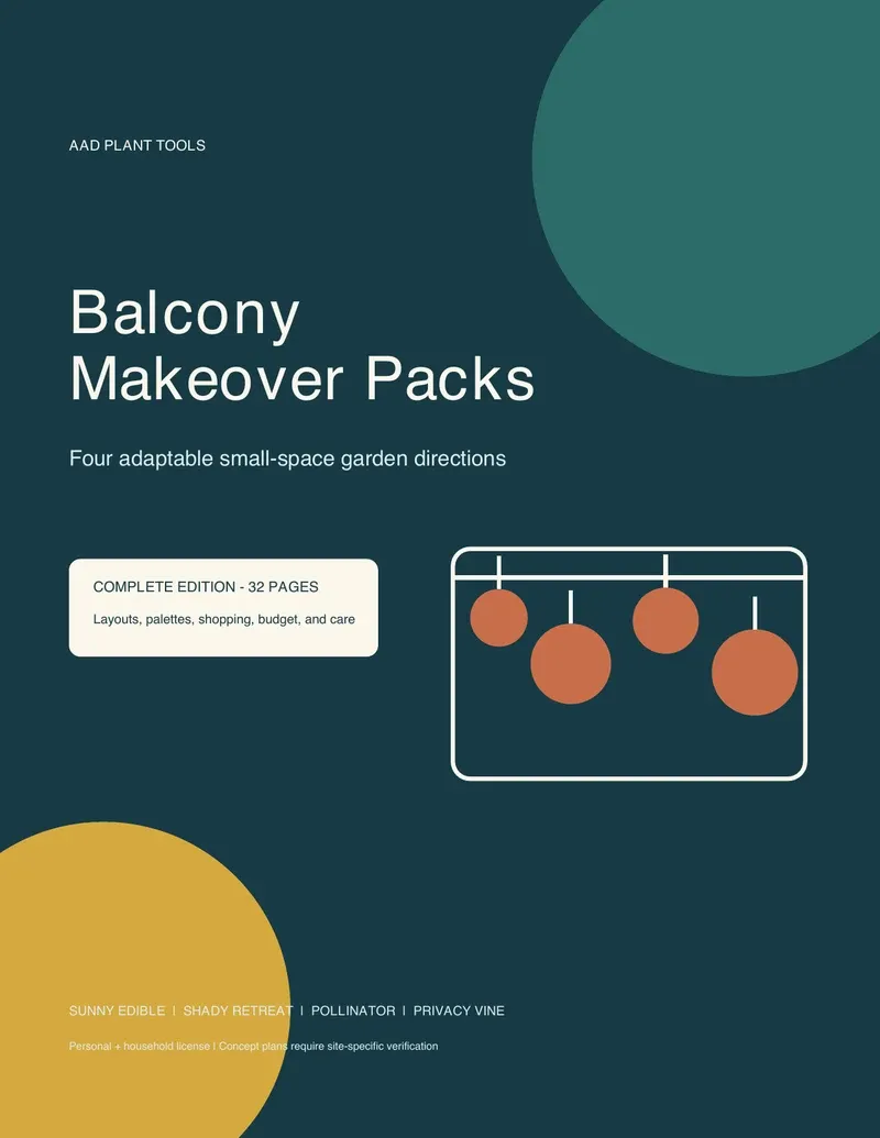 Balcony Makeover Packs cover